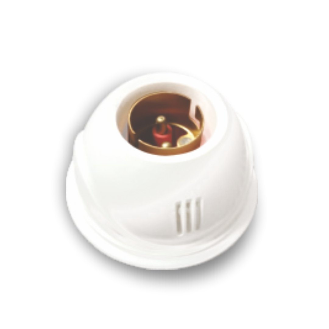 Fancy Batton Holder White