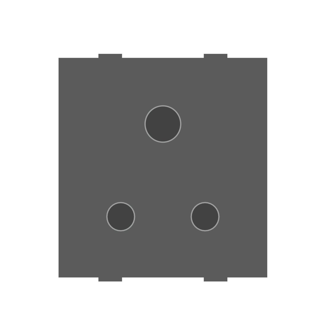 3 Pin Socket Full Back (Adv. Lock)