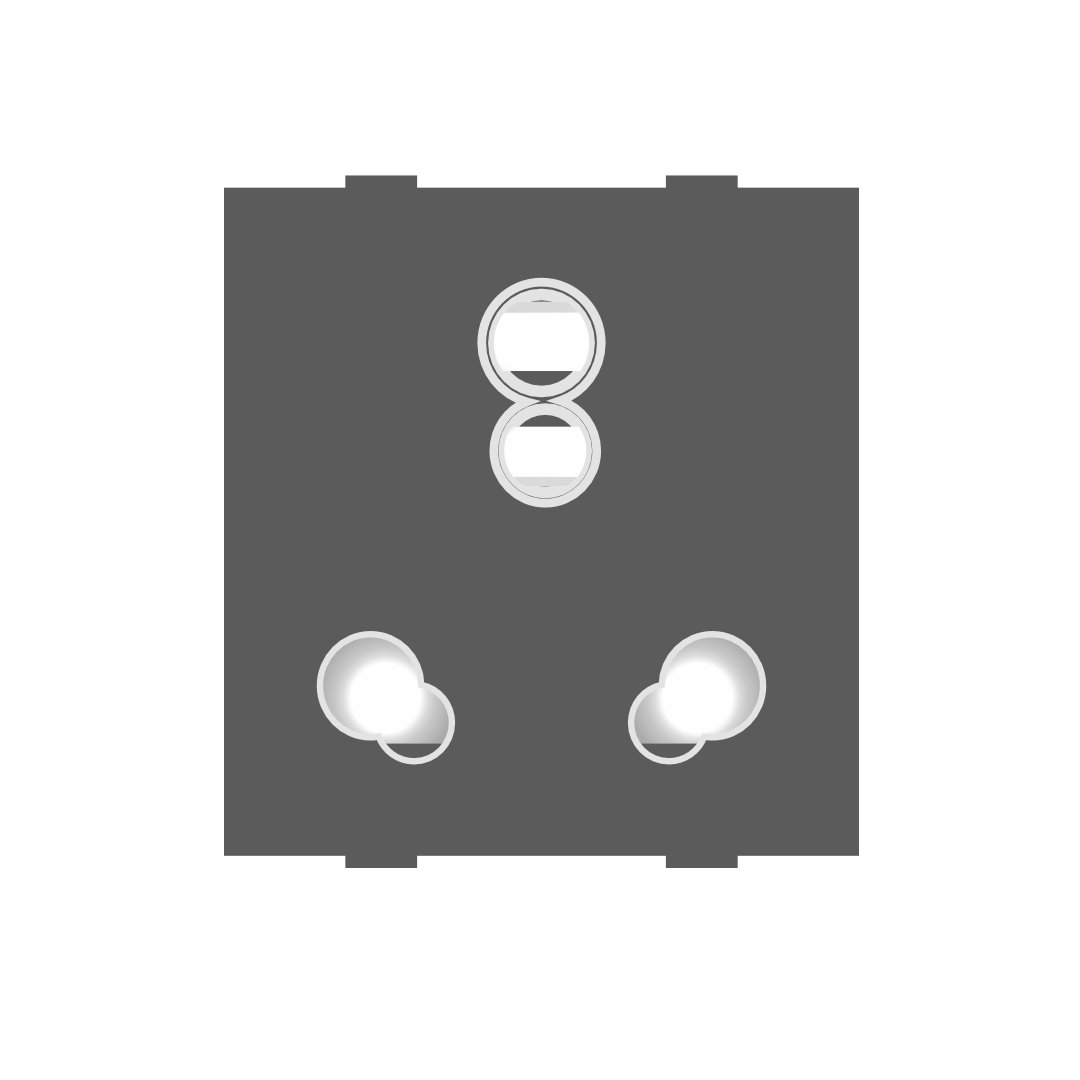 6-16 Amp. Multi Socket With Shutter